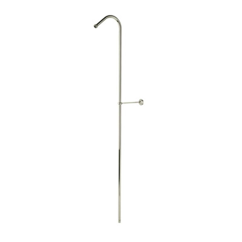 Rohl - 63'' Hook Riser - Satin Nickel