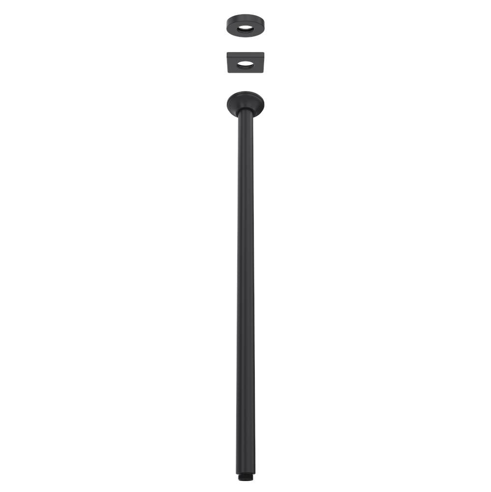 Rohl - 24'' Ceiling Mount Shower Arm - Matte Black