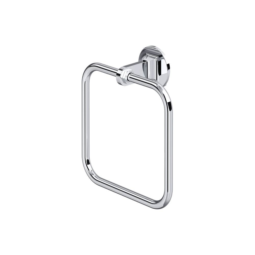 Rohl - ModelleE Towel Ring - Polished Chrome