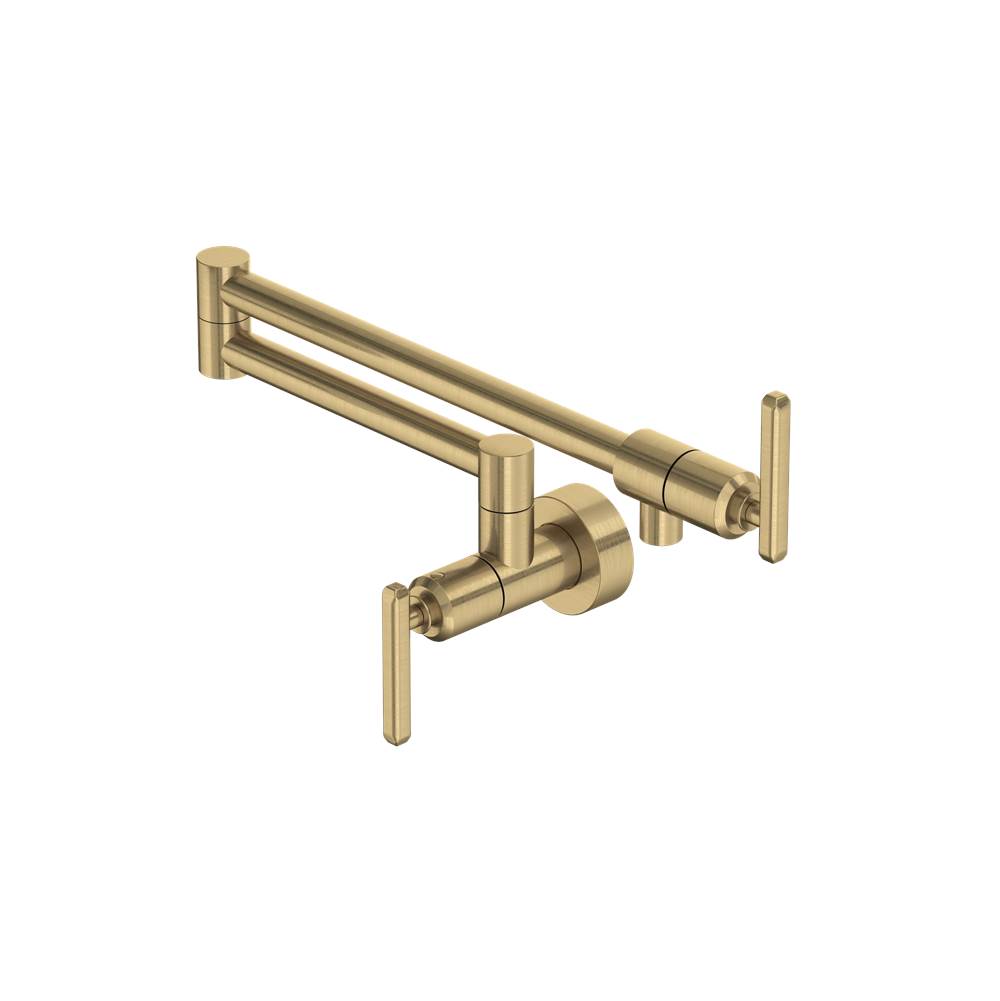 Rohl - ApothecaryE Pot Filler - Antique Gold