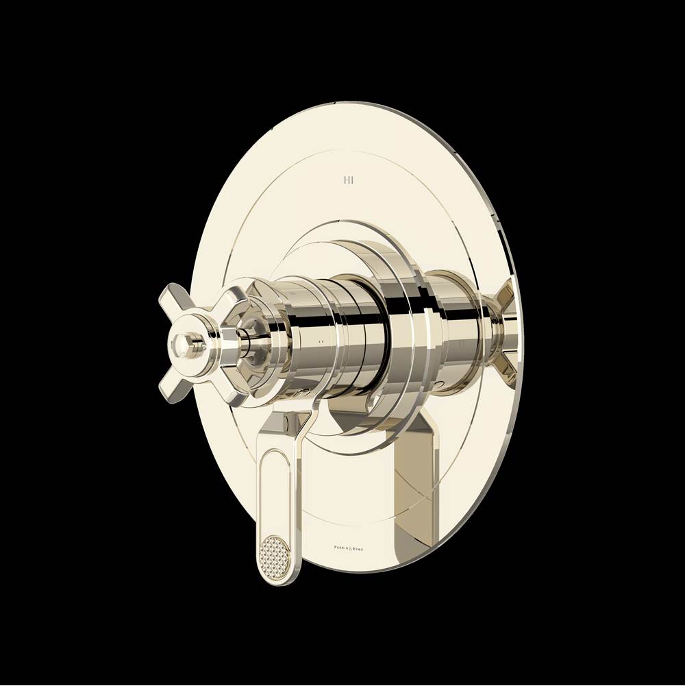 Rohl - ArmstrongE 1/2'' Therm & Pressure Balance Trim With 3 Functions - Polished Nickel