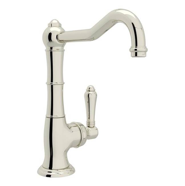Rohl - Acqui Bar/Food Prep Kitchen Faucet - Polished Nickel