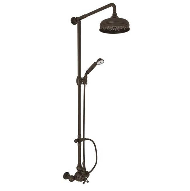 Rohl - ArcanaE Exposed Therm Valve With Volume and Temperature Control - Tuscan Brass