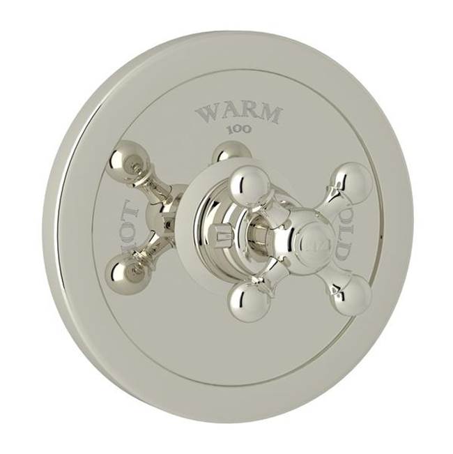 Rohl - ArcanaE 3/4'' Thermostatic Trim Without Volume Control - Polished Nickel