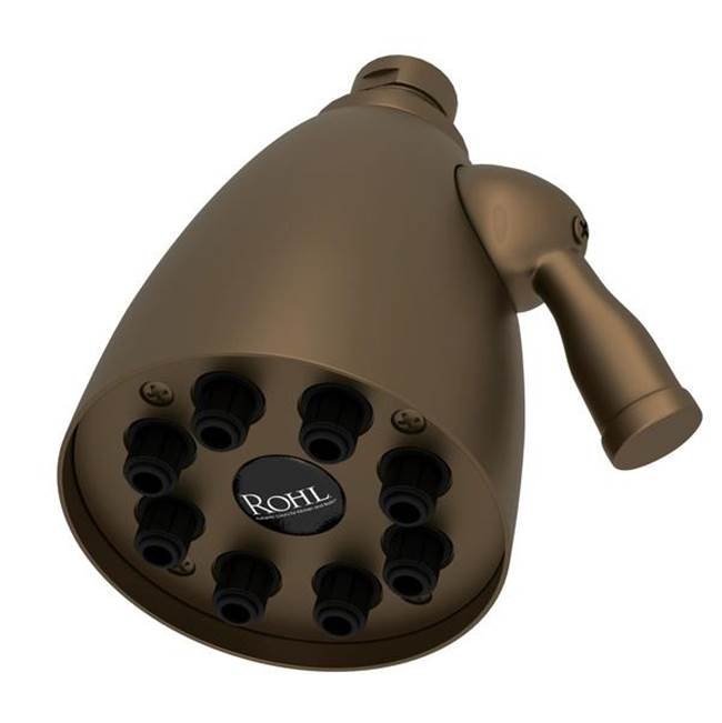 Rohl - 4'' Multi-Function Showerhead - English Bronze