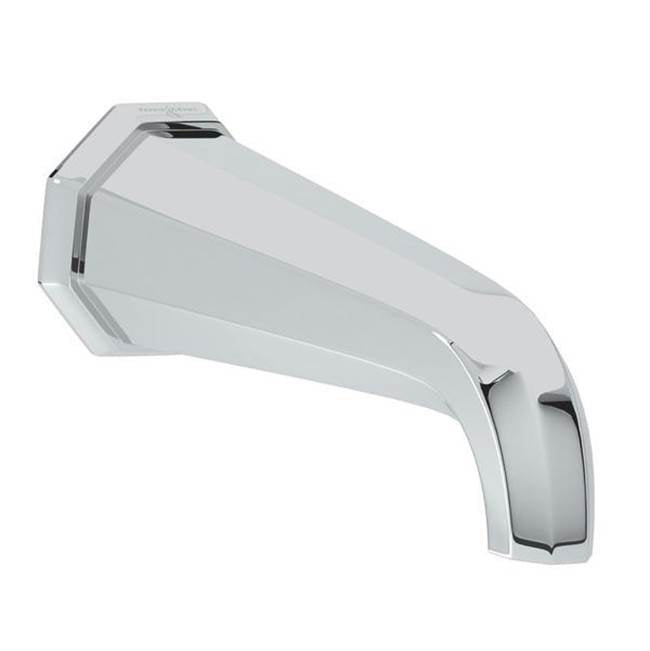 Rohl - DecoE Wall Mount Tub Spout - Polished Chrome