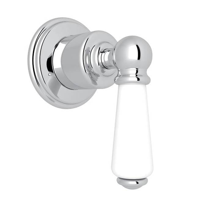Rohl - EdwardianE Trim For Volume Control And Diverter - Polished Chrome