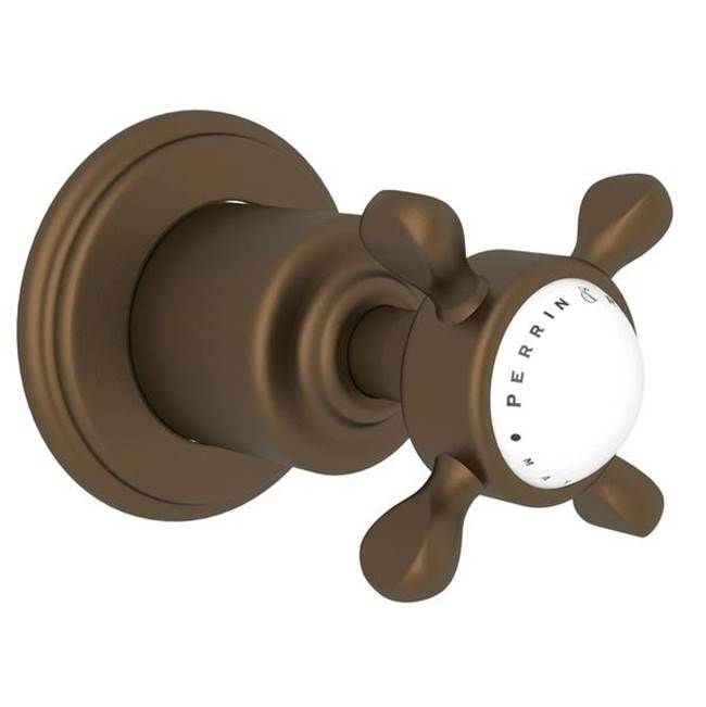 Rohl - EdwardianE Trim For Volume Control And Diverter - English Bronze