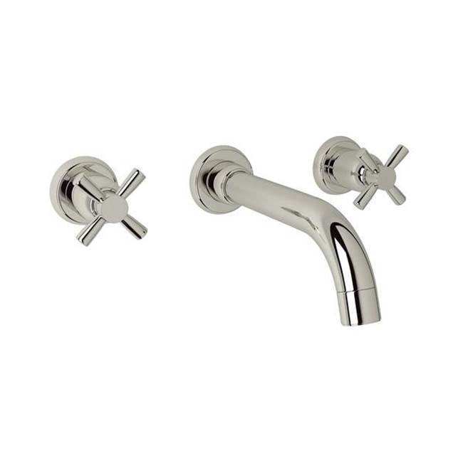 Rohl - HolbornE Wall Mount Lavatory Faucet Trim - Polished Nickel