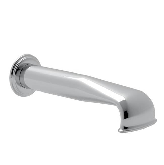 Rohl - EdwardianE Wall Mount Tub Spout With U-Spout - Polished Chrome