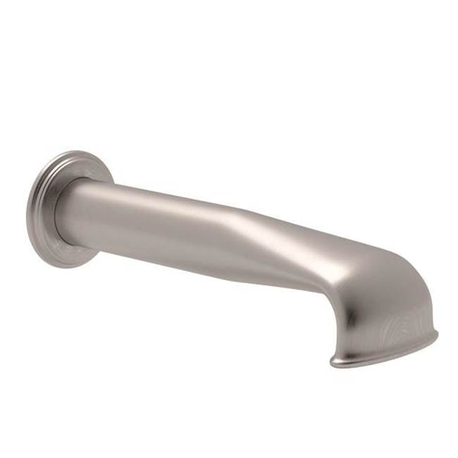 Rohl - EdwardianE Wall Mount Tub Spout With U-Spout - Satin Nickel