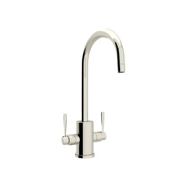 Rohl - HolbornE Two Handle Bar/Food Prep Kitchen Faucet - Polished Nickel