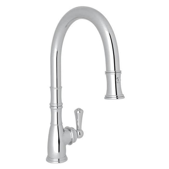 Rohl - Georgian EraE Pull-Down Kitchen Faucet - Polished Chrome