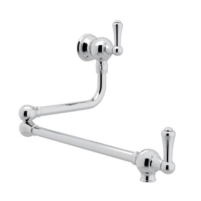 Rohl - Traditional Pot Filler - Polished Chrome