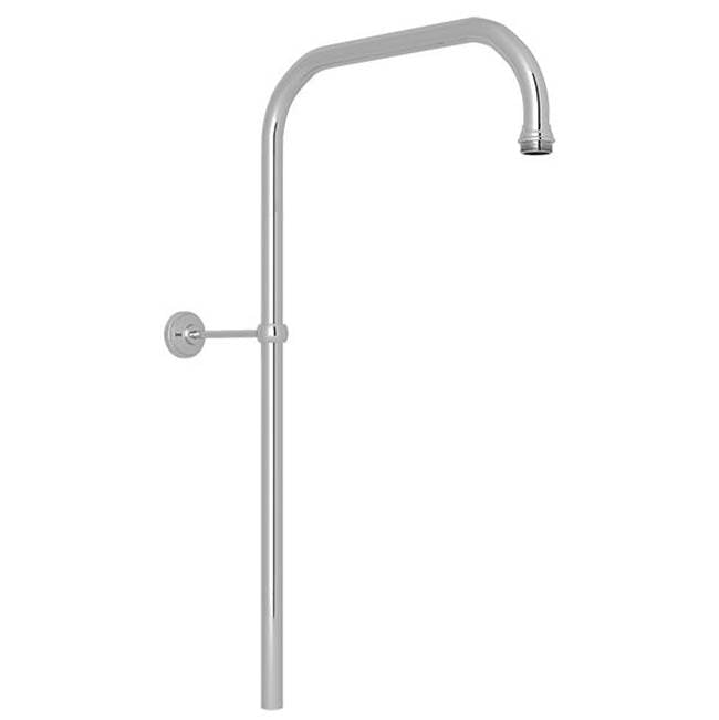 Rohl - 31'' X 15'' Rigid Riser Shower Outlet - Polished Chrome