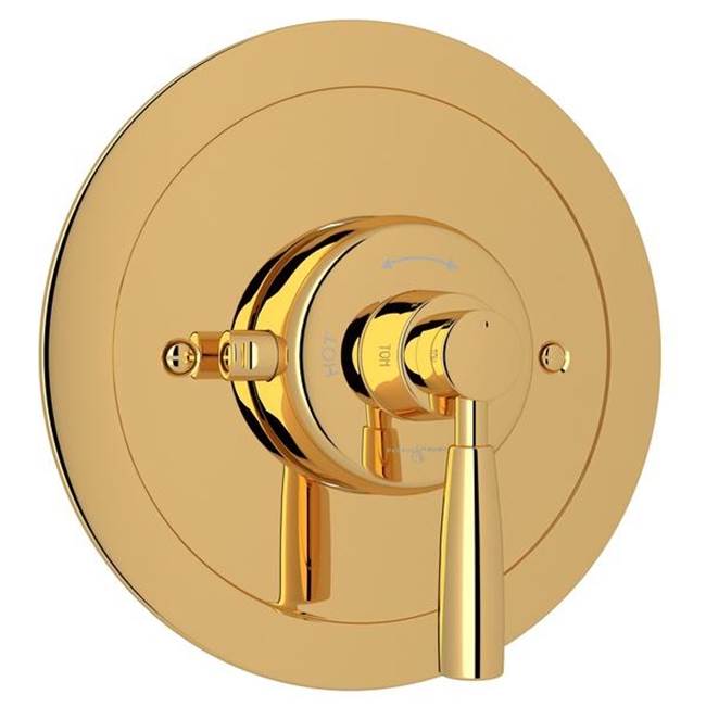 Rohl - HolbornE 3/4'' Thermostatic Trim Without Volume Control - English Gold