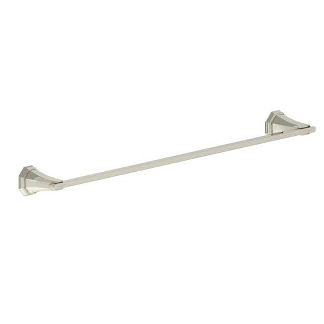 Rohl - DecoE 24'' Towel Bar - Polished Nickel