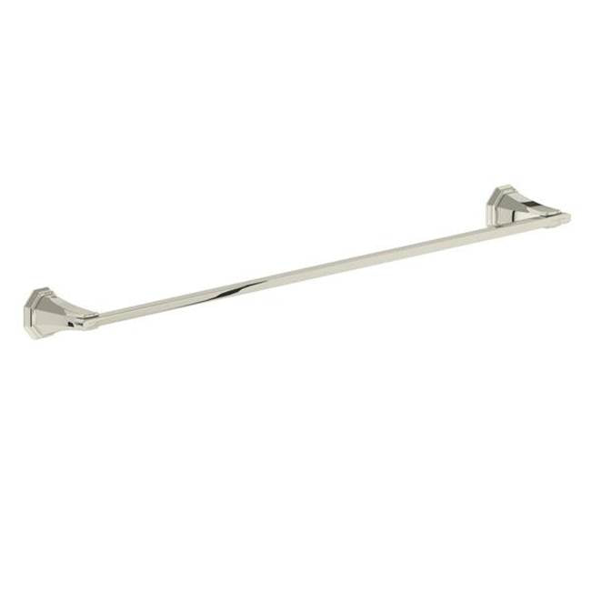Rohl - DecoE 30'' Towel Bar - Polished Nickel