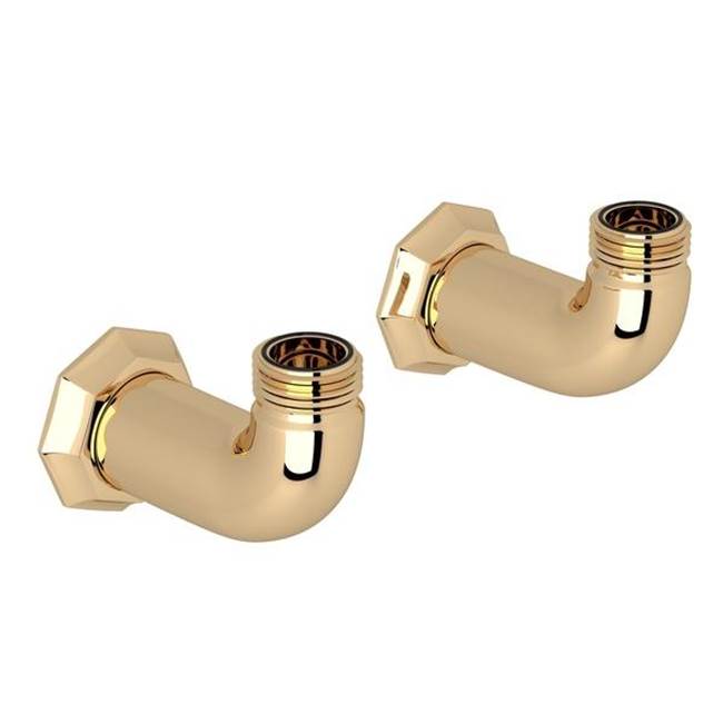 Rohl - DecoE Wall Unions - English Gold