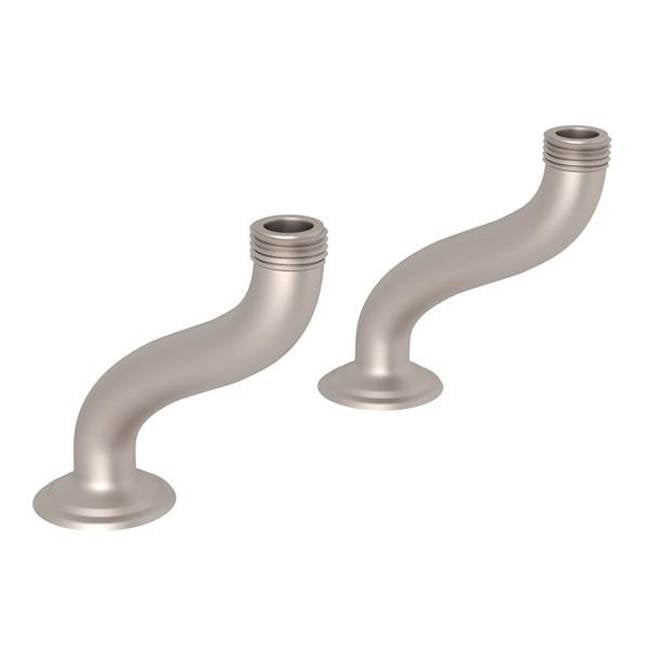 Rohl - Extended Deck Pillar Unions - Satin Nickel