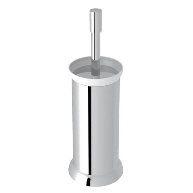 Rohl - HolbornE Floor Standing Toilet Brush Holder - Polished Chrome
