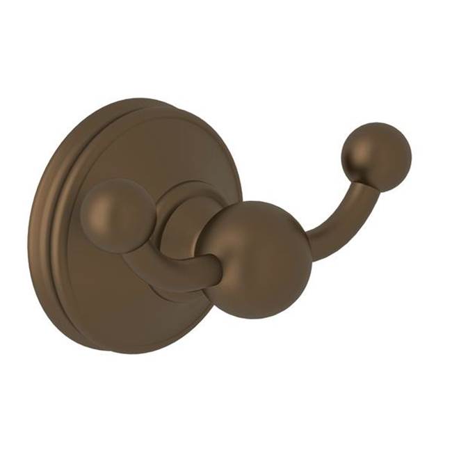 Rohl - Georgian EraE Double Robe Hook - English Bronze