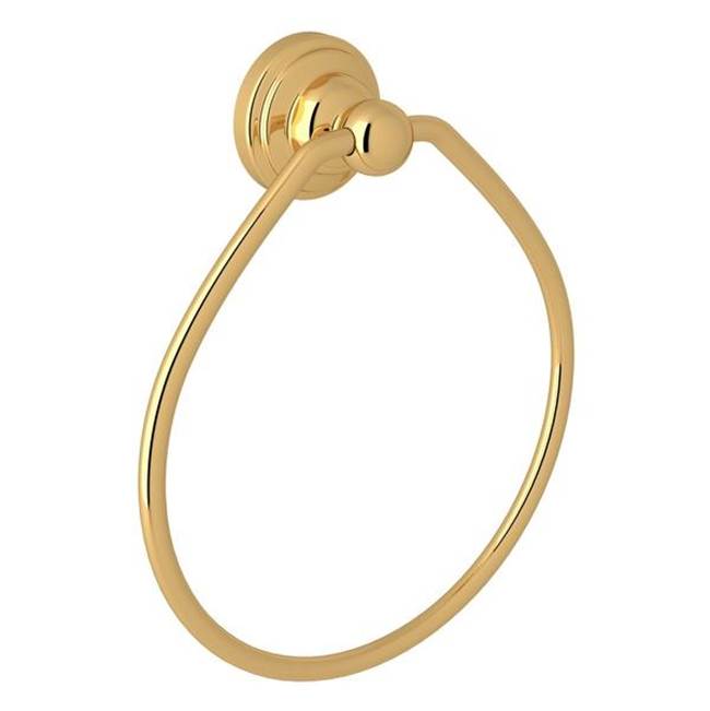 Rohl - EdwardianE Towel Ring - English Gold