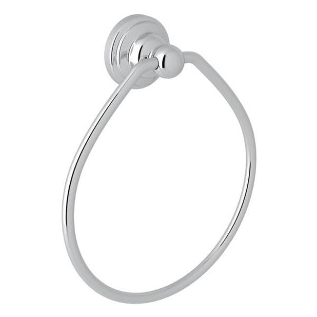 Rohl - EdwardianE Towel Ring - Polished Chrome