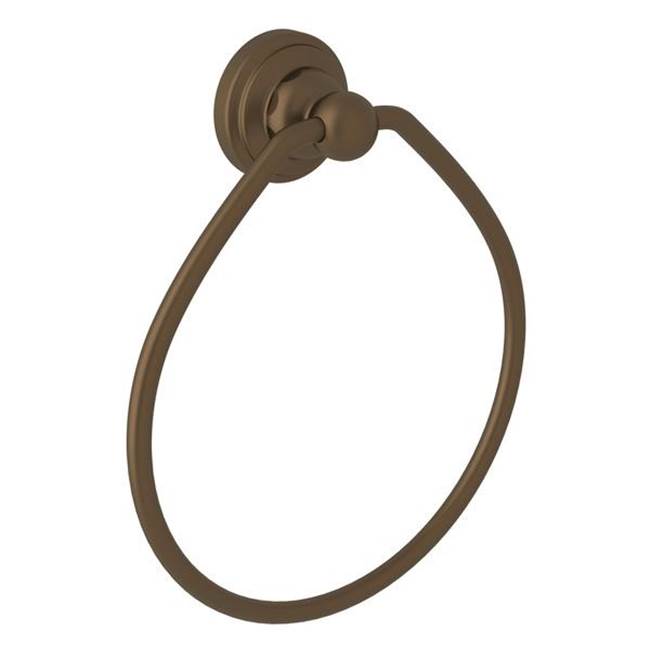 Rohl - EdwardianE Towel Ring - English Bronze