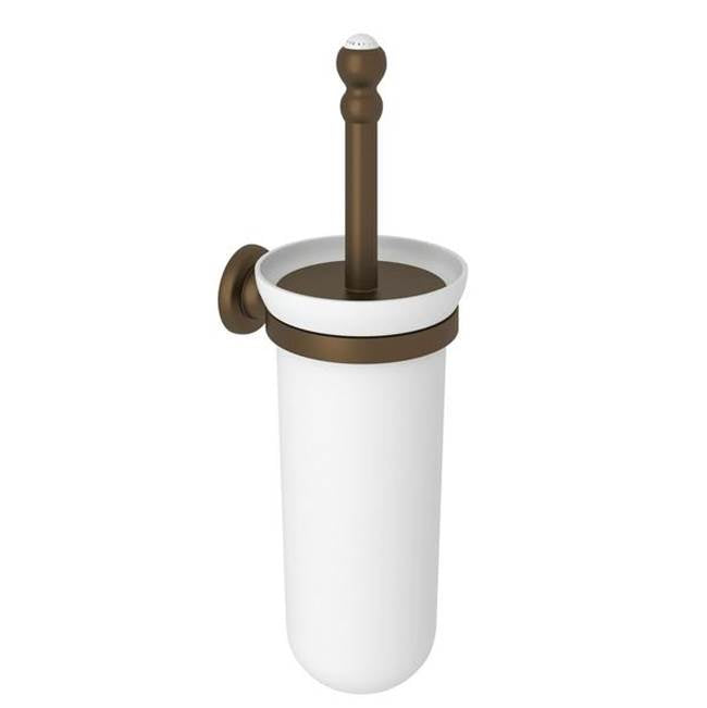 Rohl - Wall Mount Toilet Brush Holder - English Bronze
