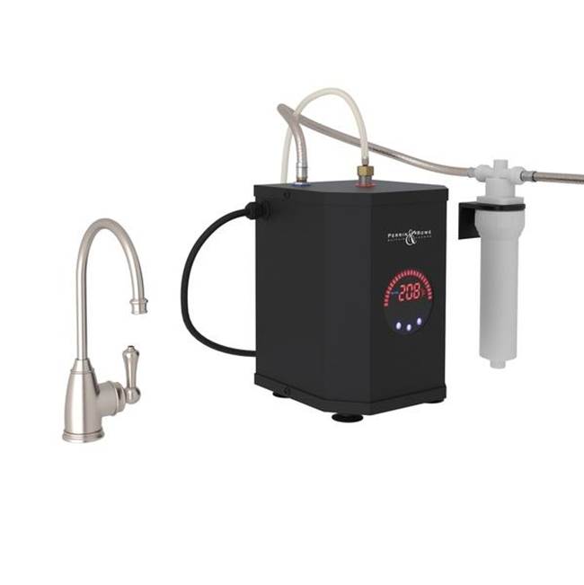 Rohl - Georgian EraE Hot Water Dispenser, Tank And Filter Kit - Satin Nickel