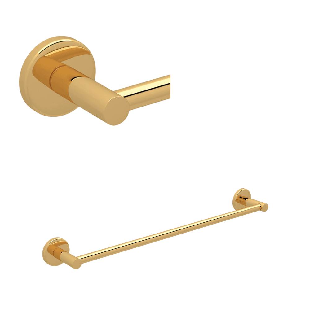 Rohl - Lombardia 24'' Towel Bar - Italian Brass