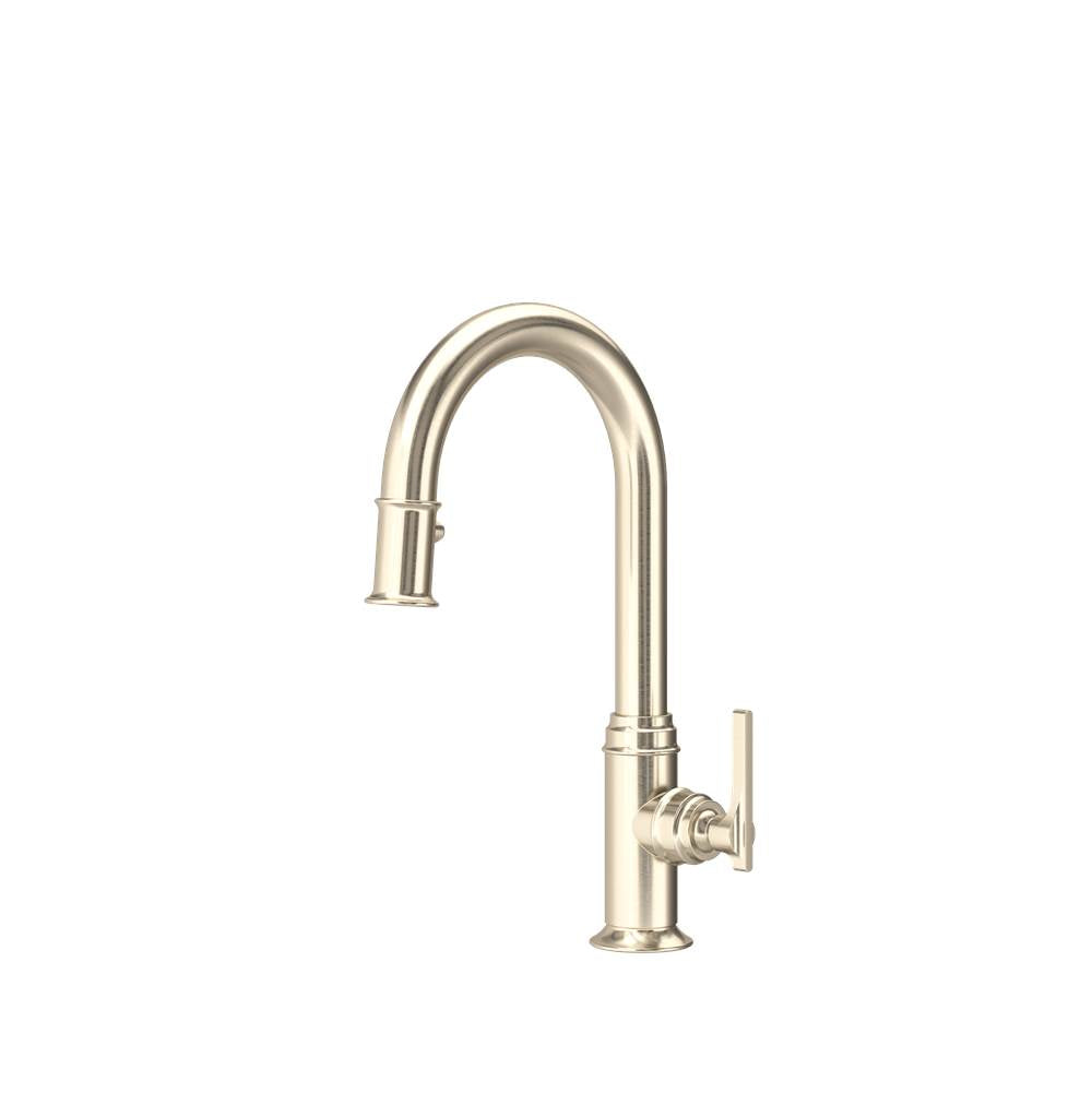 Rohl - SouthbankE Pull-Down Bar/Food Prep Kitchen Faucet - Satin Nickel