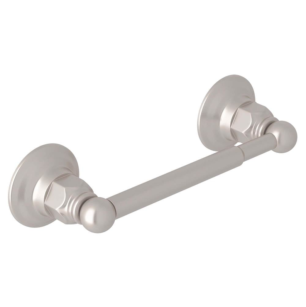 Rohl - Toilet Paper Holder With Spring Loaded Roller - Satin Nickel