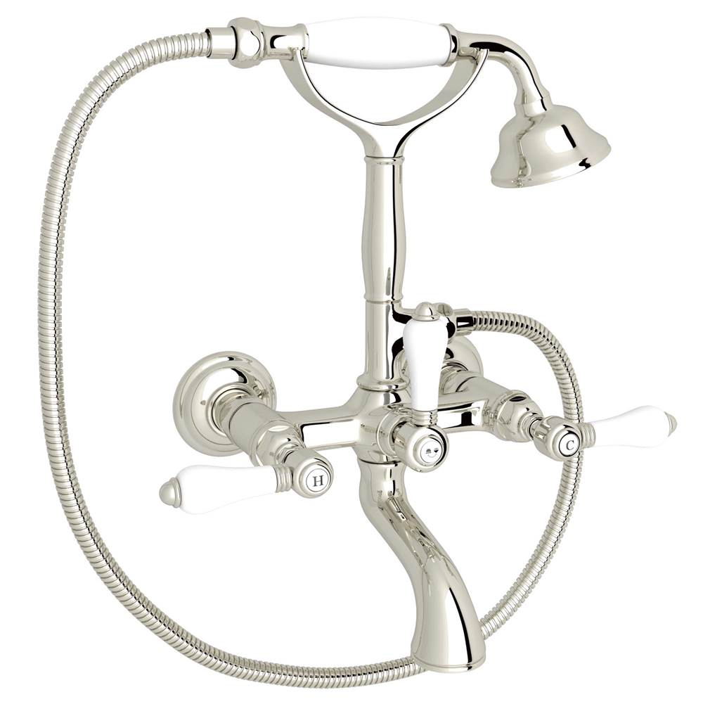 Rohl - Exposed Wall Mount Tub Filler - Polished Nickel