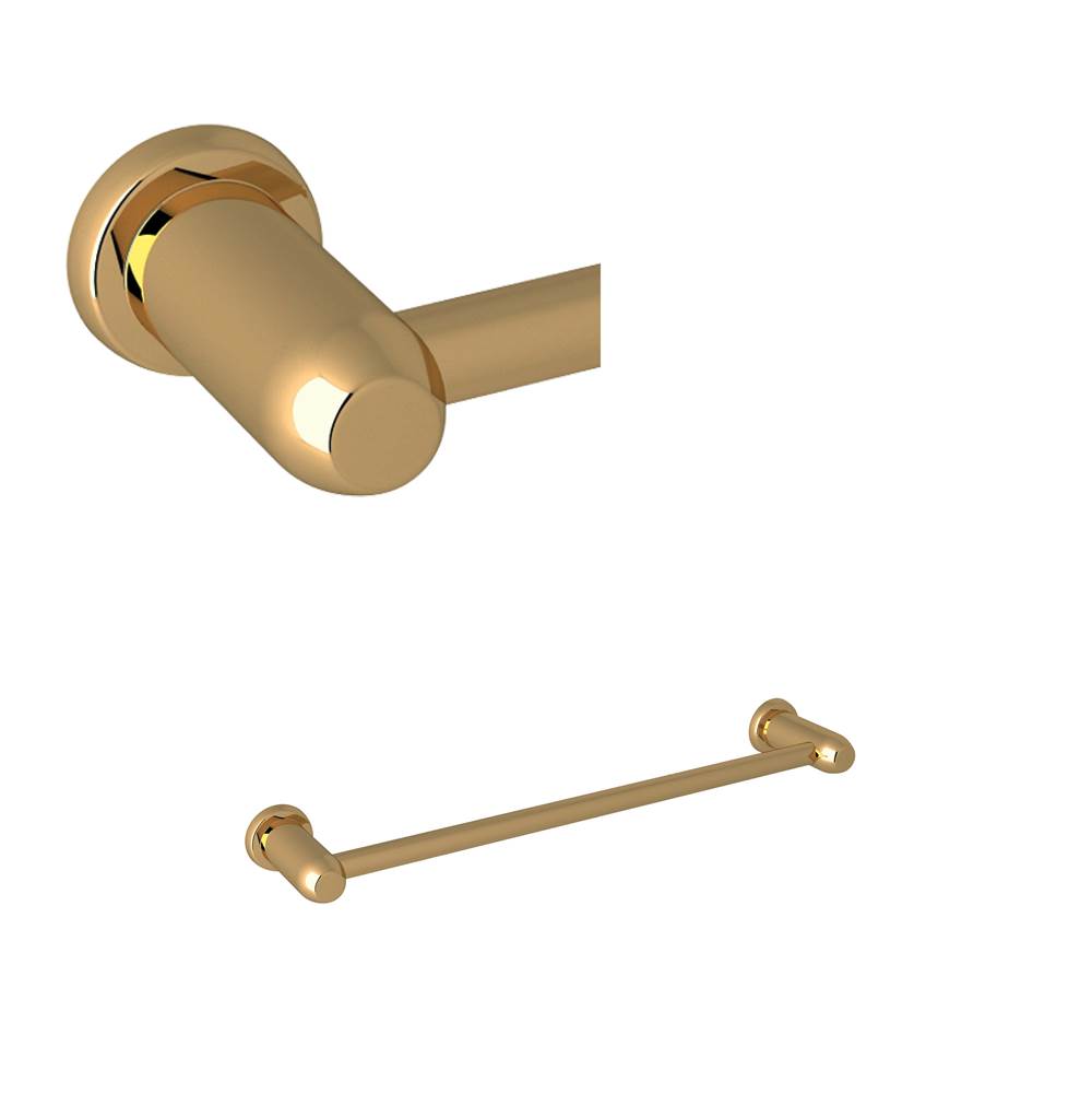 Rohl - HolbornE 18'' Towel Bar - Unlacquered Brass