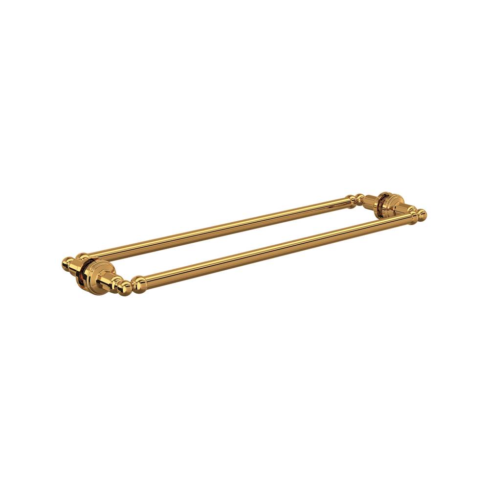 Rohl - 24'' Shower Door Pull Handle - English Gold