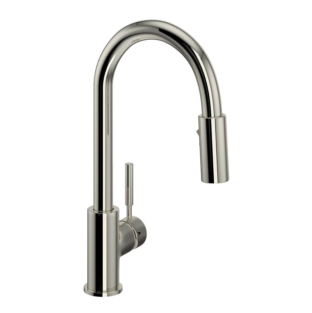 Rohl - LuxE Pull-Down Bar/Food Prep Kitchen Faucet - Polished Nickel