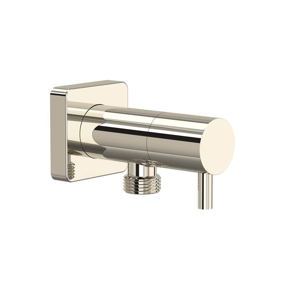 Rohl - Handshower Outlet With Integrated Volume Control - Polished Nickel