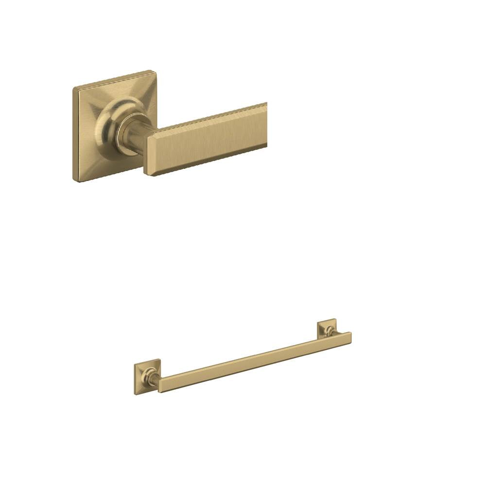 Rohl - ApothecaryE 18'' Towel Bar - Antique Gold
