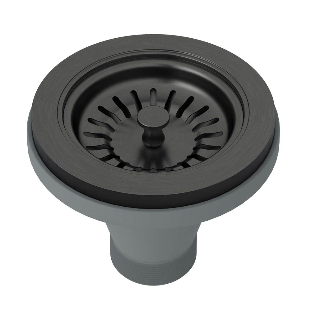 Rohl - Basket Strainer - Black Stainless Steel