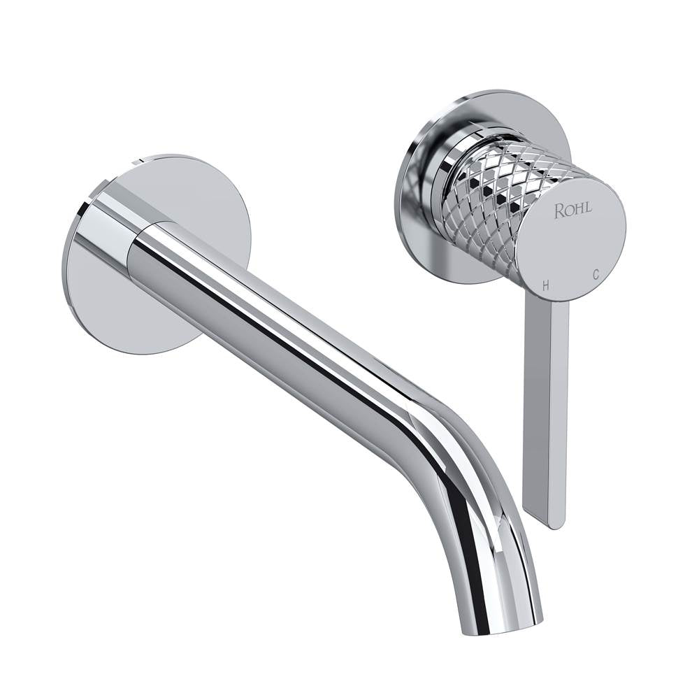 Rohl - TenerifeE Wall Mount Single Handle Lavatory Faucet Trim - Polished Chrome