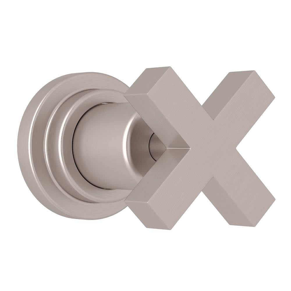 Rohl - Lombardia Trim For Volume Control And Diverter - Satin Nickel