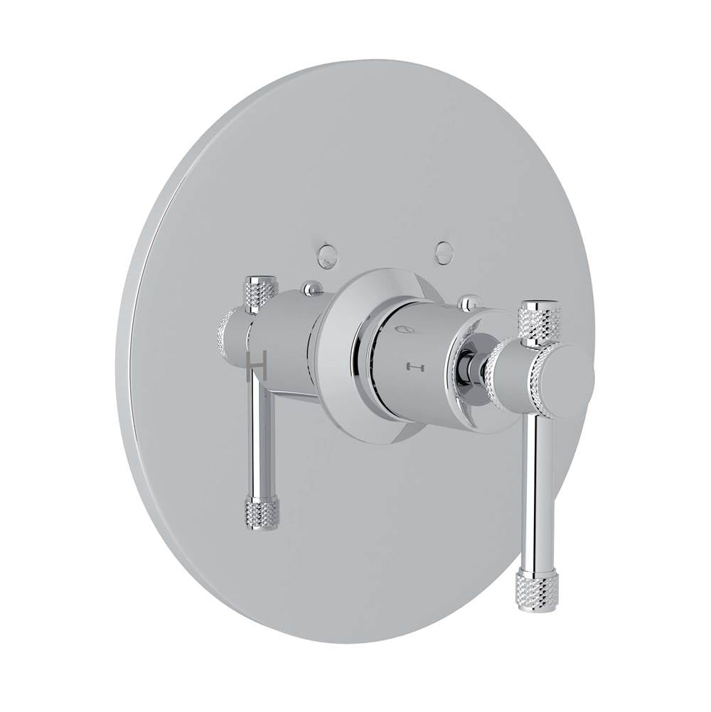 Rohl - CampoE 3/4'' Thermostatic Trim Without Volume Control - Polished Chrome