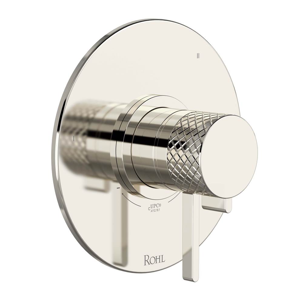 Rohl - TenerifeE 1/2'' Therm & Pressure Balance Trim With 5 Functions - Polished Nickel
