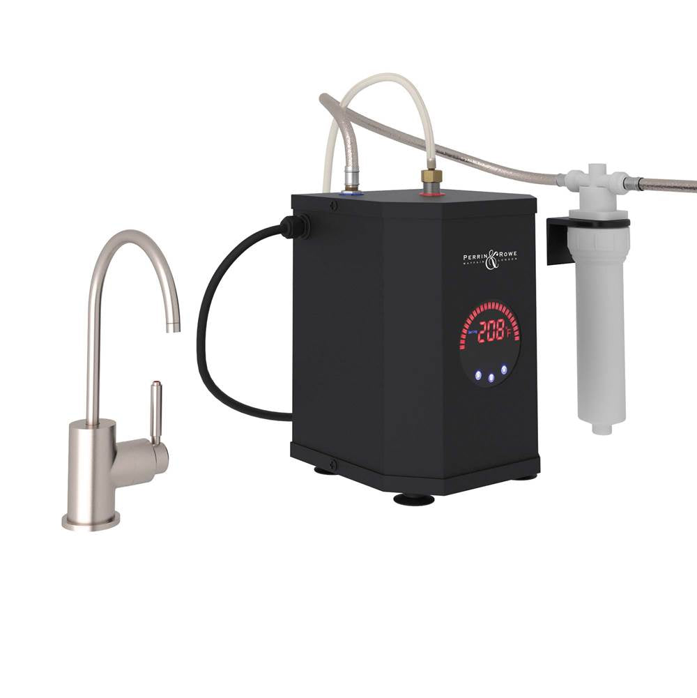 Rohl - LuxE Hot Water Dispenser, Tank And Filter Kit - Satin Nickel