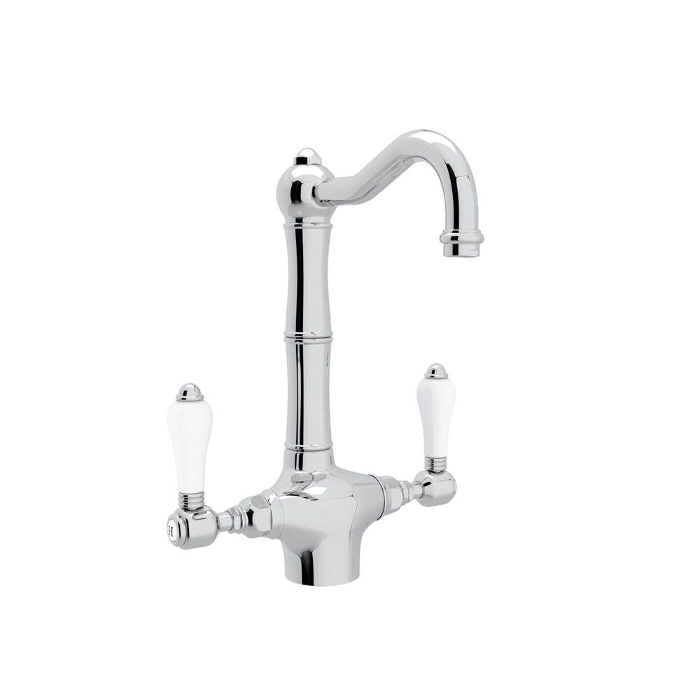Rohl - Acqui Two Handle Bar/Food Prep Kitchen Faucet - Polished Chrome