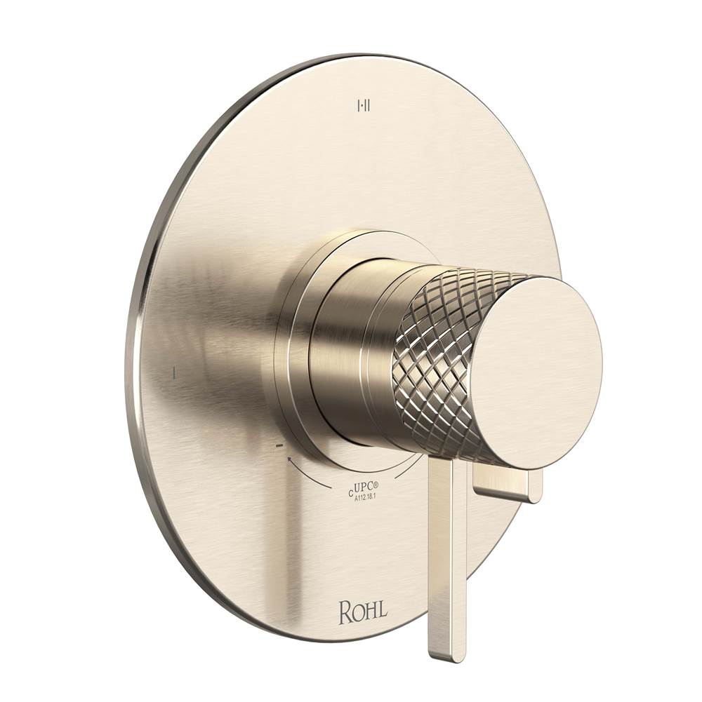 Rohl - TenerifeE 1/2'' Therm & Pressure Balance Trim With 3 Functions - Satin Nickel