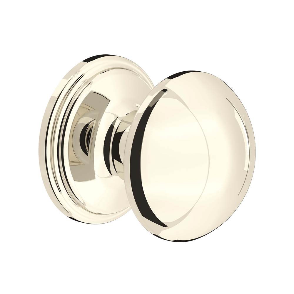 Rohl - Large Button Drawer Pull Knobs - Set of 5 - Polished Nickel