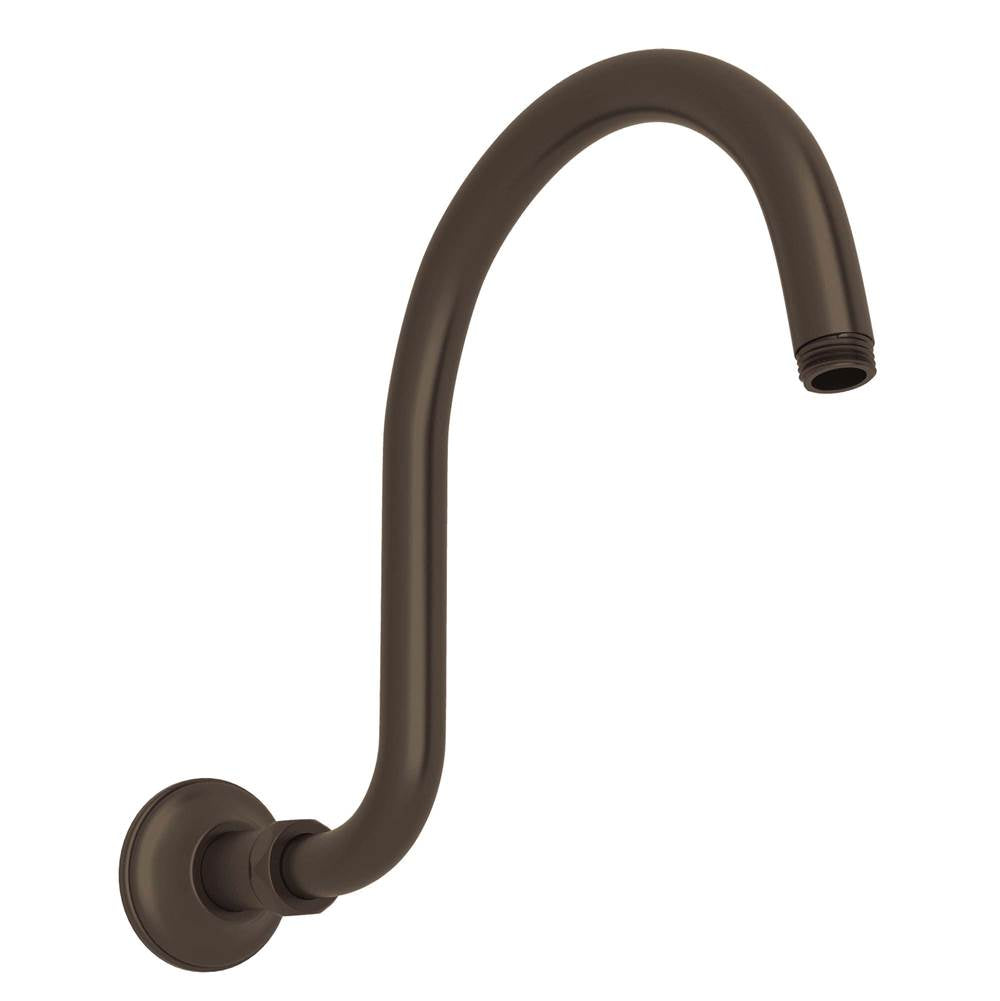 Rohl - 12'' Wall Mount Shower Arm - Tuscan Brass